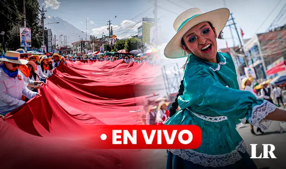 Aniversario de Arequipa 2023 EN VIVO: inició la presentación de comparsas en el Corso de la Amistad