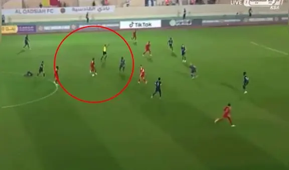 André Carrillo debuta con espectacular asistencia en la segunda de Arabia con Al-Qadisiya