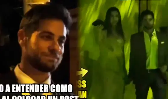 Andrés Wiese es captado con su expareja Thaiss Felman y pasan la noche juntos