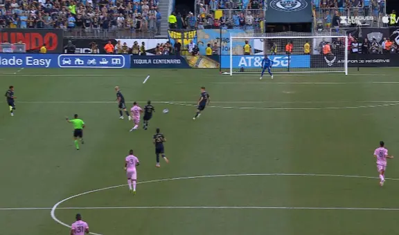 Messi anota golazo desde fuera del área: zurdazo potente para poner el 2-0 sobre Philadelphia