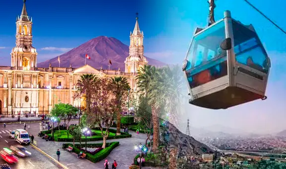 Arequipa: ¿qué se sabe del teleférico que anunció el alcalde Víctor Hugo Rivera?