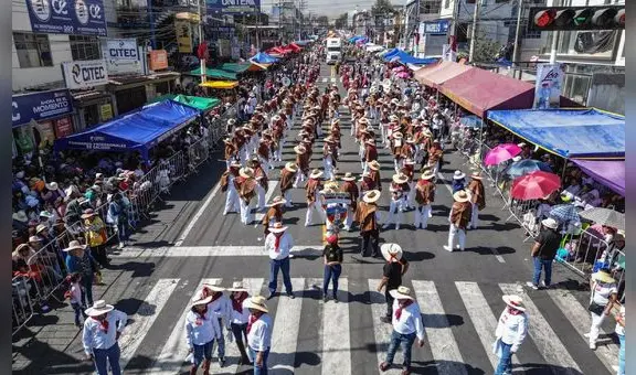 Corso de la amistad de Arequipa: gran asistencia después de 3 años