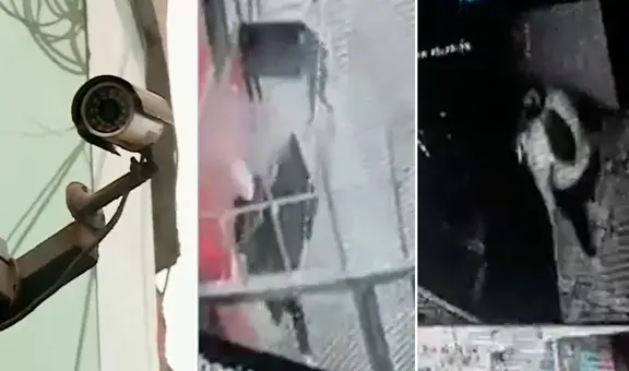 SJL: cámaras de seguridad captaron el robo de S/15.000 en artefactos de una vivienda