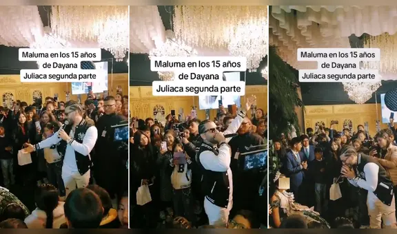 Adolescente celebra sus 15 años con 'Maluma' incluido en Juliaca: “El de 'Yo soy'”