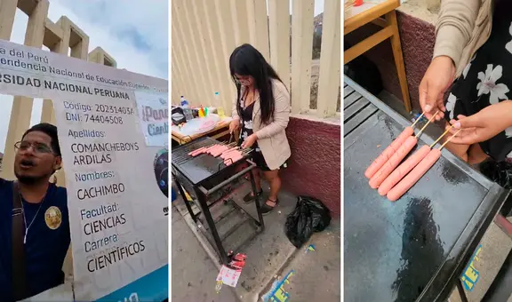 Universitarios con 'mente de tiburón' aprovechan examen de la UNI para vender panchos