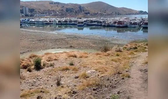 ¡Alerta! Aguas del lago Titicaca continúan en descenso: "Dios mío, ayúdennos"