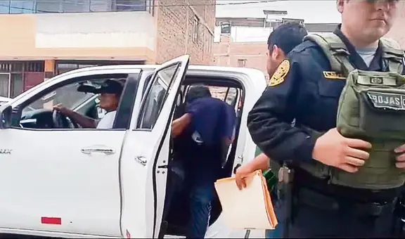 Policías arrestados por extorsionar a traficantes de drogas en Trujillo