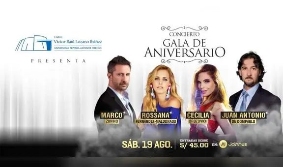 Seis años compartiendo arte y cultura: Teatro Víctor Raúl Lozano Ibáñez celebra sexto aniversario con concierto de gala