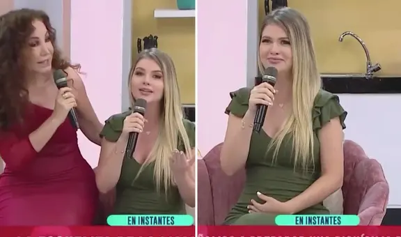 Brunella Horna se retracta y revela cuánto tiempo de embarazo tiene: “Mil disculpas a todos”