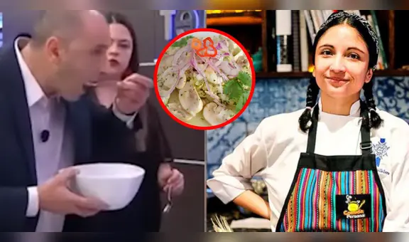Peruana sorprendió al jurado de 'MasterChef Paraguay' con su receta de ceviche: “Realmente muy rico”