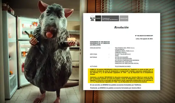 "Que no te metan la r...": Comercial de Win no es competencia desleal, según fallo del Indecopi