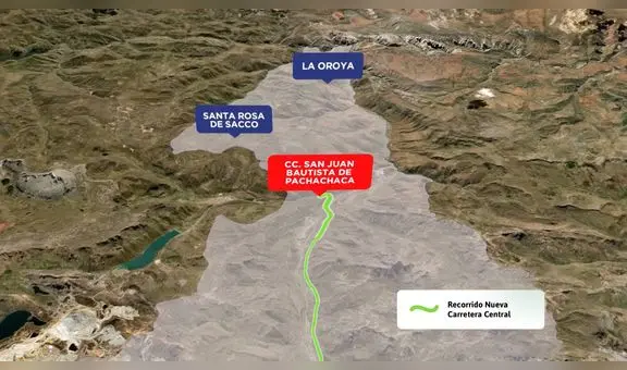 Nueva Carretera Central: MTC aprueba expediente de vía que conectará Lima con región Centro Amazónica