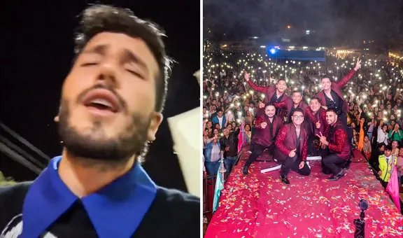 Sebastián Yatra se graba emocionado escuchando 'Mix Juan Gabriel', de 'Hermanos Yaipén': "Me enamoré"