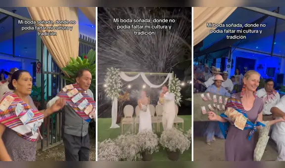 Huancaína se casa con español y la rompen al celebrarlo con huaino: “Nunca te olvides de tus raíces”