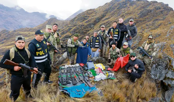 Huancavelica: hallan caleta terrorista en medio de 4 comisarías