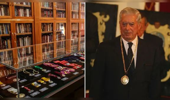 Las 50 medallas que cosechó Mario Vargas LLosa en el mundo