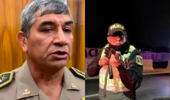 PNP explicó que agente de carreteras usó rifle AKM para intervenir a sujeto armado, conforme a ley