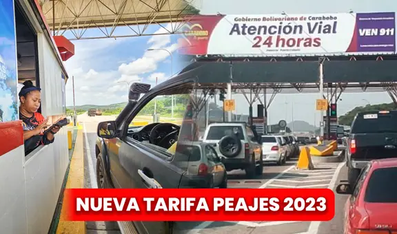 Tarifa de peajes en Venezuela 2023: revisa la tabla actualizada de precios