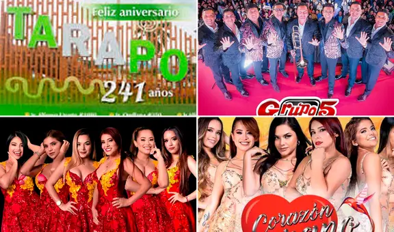 Aniversario de Tarapoto: desfile cívico se desarrolla y se espera concierto de Corazón Serrano