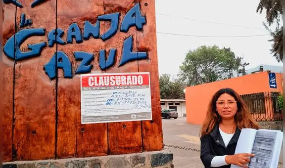 Ate: La Granja Azul denuncia que podría cerrar definitivamente tras multa de S/1 millón