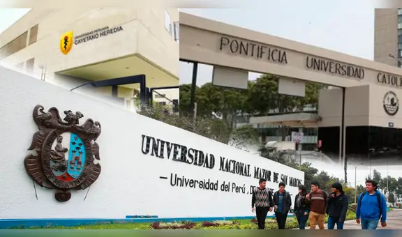 ¿Por qué San Marcos, Cayetano y la PUCP son las mejores universidades peruanas? Esto dice el ranking de Sunedu