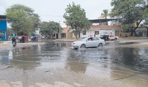 Piura: vuelve a colapsar desagüe en asentamiento humano 18 de Mayo