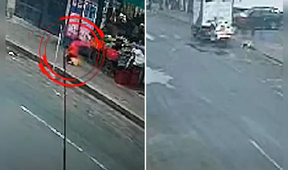 Callao: menor de 2 años fallece tras ser arrollado por un camión mientras jugaba