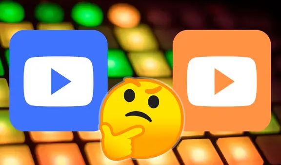 ¿Qué significan los términos 'YouTube naranja' y 'YouTube azul' que se usan en las redes?