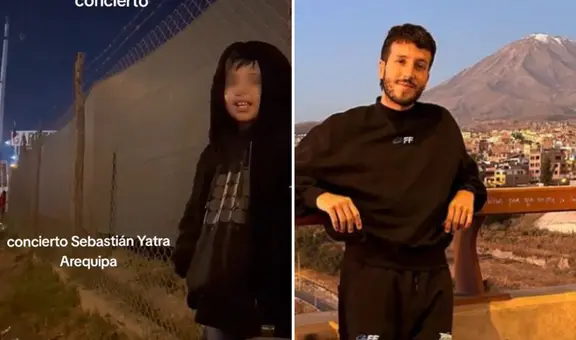 Niño es viral tras corear canciones de Sebastián Yatra en las afueras de concierto: “Merece su pase VIP”
