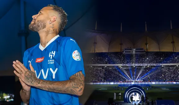 ¡Histórico! Más de 60.000 personas en la espectacular presentación oficial de Neymar en Al Hilal