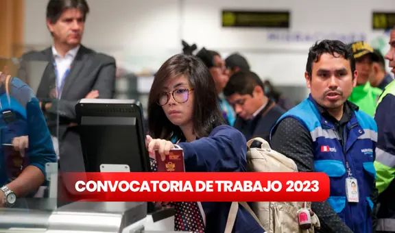 ¡Atención, universitarios! Migraciones ofrece empleos con sueldos desde S/2.500