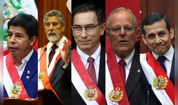 ¿Qué carreras y en qué universidades estudiaron los últimos 5 presidentes del Perú?