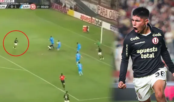 Espectacular gol de Universitario: gran corrida de Andy Polo termina en un golazo de Quispe