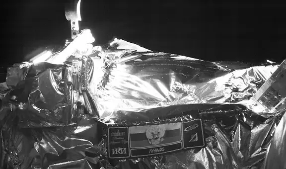 Nave espacial de Rusia se estrella contra la Luna