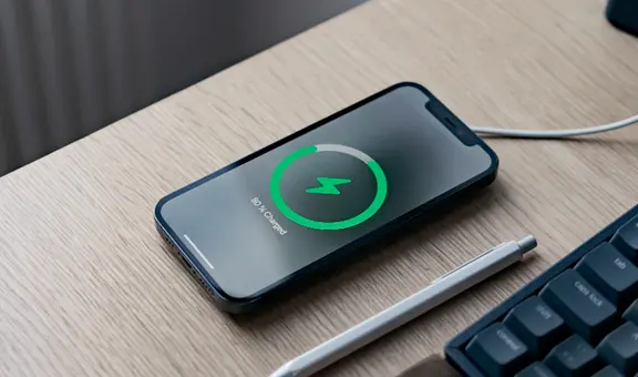¿Qué significa el ícono de rayo y doble rayo que se ve en la pantalla de tu teléfono al cargar?
