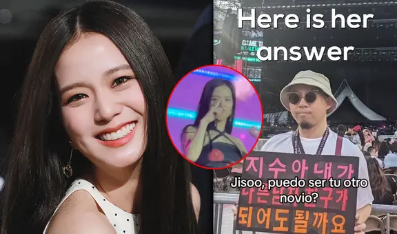 BLACKPINK: Jisoo y su épica respuesta a un fan que le pidió ser su novio