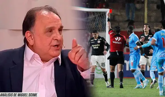 Exárbitro FIFA aseguró que Aldo Corzo no debió ser expulsado en el Universitario vs. Garcilaso