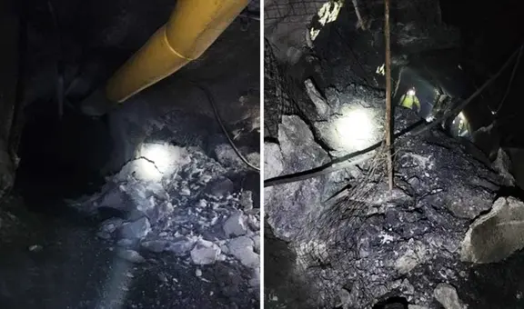 Huancayo: derrumbe en mina deja a 2 personas fallecidas y 2 desaparecidas