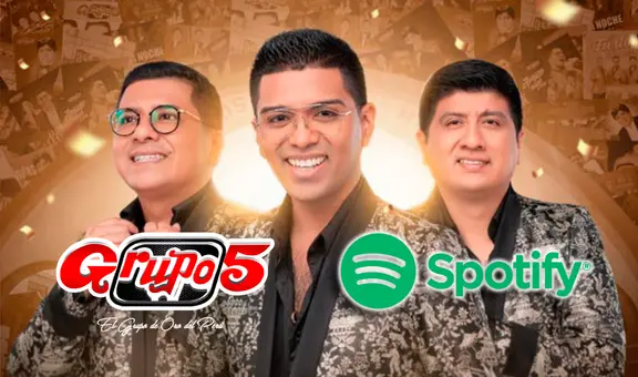 ¿Qué canción del Grupo 5 la está rompiendo en Spotify por encima de Bad Bunny y Mike Towers?