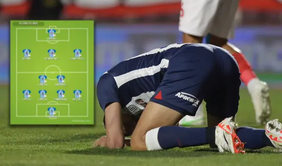 ¡Un equipo completo! Los 11 jugadores que están lesionados en Alianza Lima