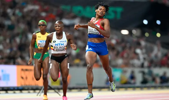 ¡Marileidy Paulino en la final! Dominicana ganó la semifinal 1 de los 400m del Mundial de Atletismo