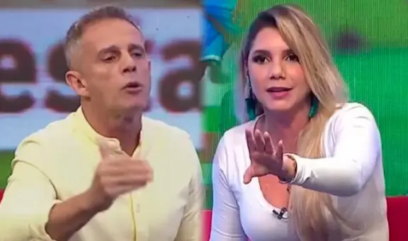 Julinho y Alexandra Hörler tienen fuerte discusión en pleno programa: "No te lo voy a permitir"