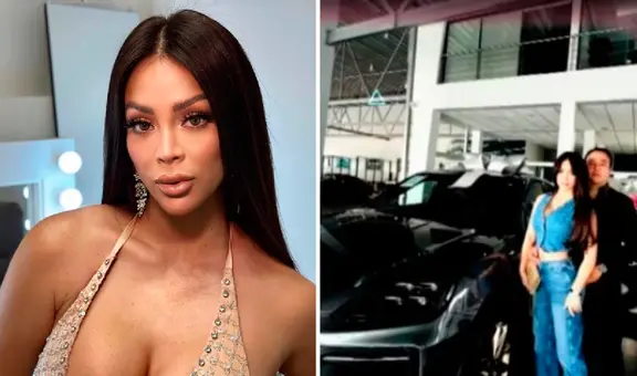Sir Winston sorprende a Sheyla Rojas con camioneta que estaría valorizada en más de 650.000 soles