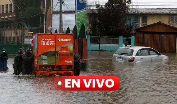 Lluvias en Santiago y Chile HOY: reporte de inundaciones, pronóstico y ÚLTIMAS NOTICIAS
