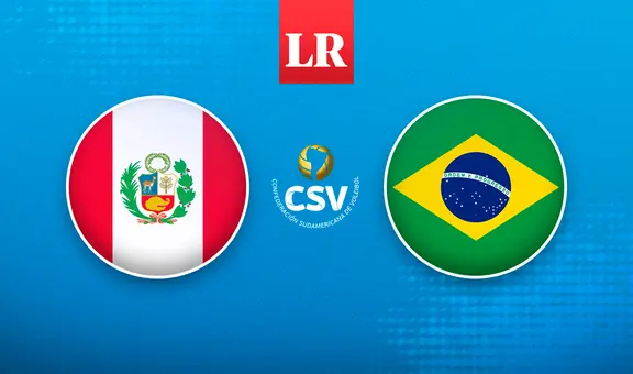 VER Perú vs. Brasil ONLINE GRATIS: hora y canal del partido de vóley por el Sudamericano 2023