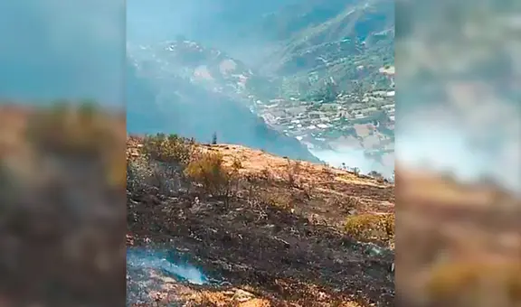 Incendio forestal en Apurímac dejó un fallecido y tres desaparecidos