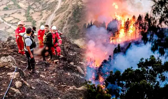 ¡Alerta en Apurímac! Incendio forestal dejó 2 fallecidos, 2 desaparecidos y al menos 11 heridos