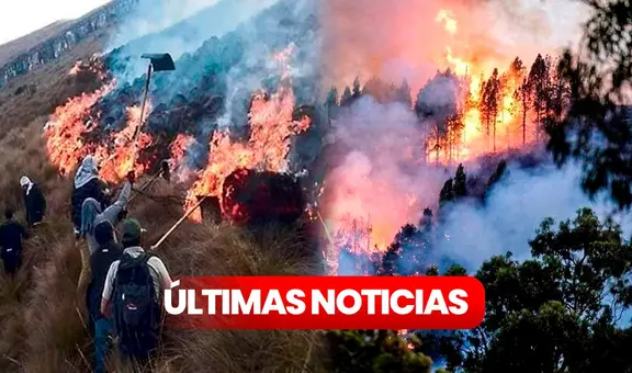 Incendio forestal en Apurímac ÚLTIMAS NOTICIAS: reportan 2 muertos y otros 11 heridos tras feroz siniestro