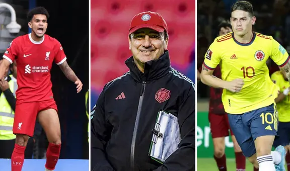 Con Luis Díaz y James Rodríguez: la lista de Néstor Lorenzo en Colombia para las eliminatorias