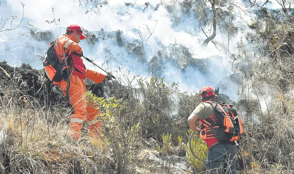 Apurímac: incendio forestal deja 2 muertos y 2 desaparecidos